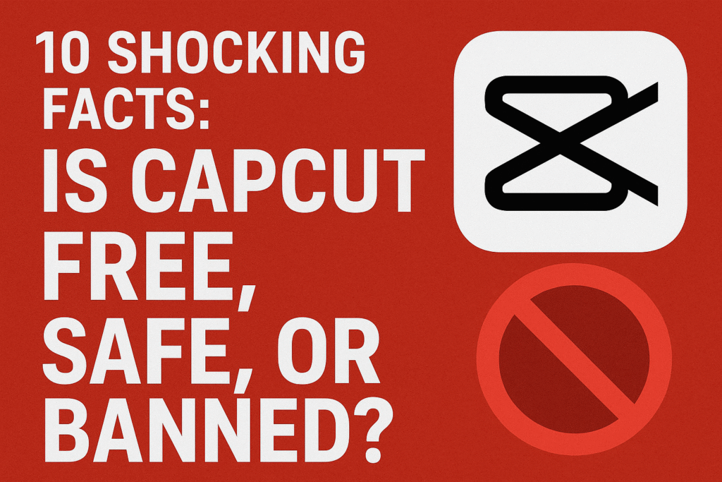 10 Shocking Facts: Is CapCut Free, Safe, or Banned?